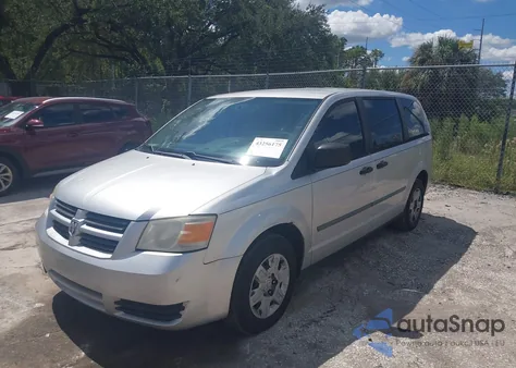 2008 Dodge Grand Caravan Se из США, поврежденный, VIN 1D8HN44H98B102815